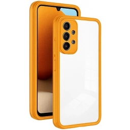 Funda Protectora Samsung A02 Bumper Protector Amarillo