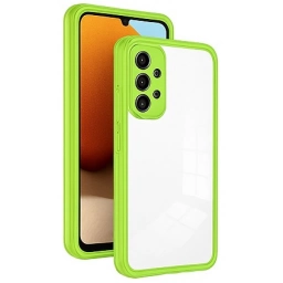 Funda Protectora Samsung A14 Bumper Protector Verde