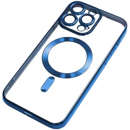 Funda Protectora iPhone 13 Pro Max Color Azul con MagSafe