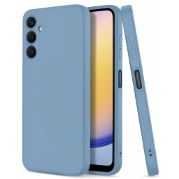 Funda Protectora Samsung A06 Silicona Celeste