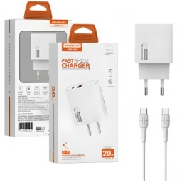 Cargador R�pido PD QC3.0 20W + Cable Tipo C Somostel SMS-Q85