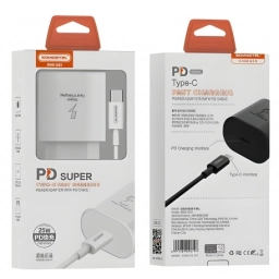 Cargador R�pido PD 25W + Cable Tipo C Somostel SMS-Q03