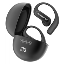 Auriculares Inal�mbricos Negro Bluetooth V5.4 Somostel SMS-J60 