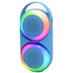 Parlante 2x2'' Bluetooth LED RGB