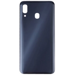 Tapa De Bateria Samsung A30 A305 Negro S/Lens