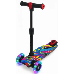 Monopatin Tripatin Scooter Azul Con Luces y Musica