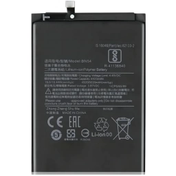 Bateria Para Xioami BN54 Redmi 9  10X 4G  Note 9  Poco M2