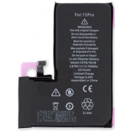 Bateria Para  iPhone 15 Pro CFlex