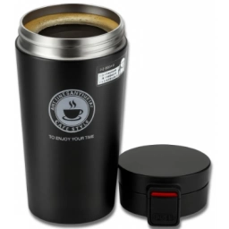 Vaso T�rmico 380ml Para Caf� Negro Con Filtro