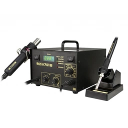 Estacin de Soldadura Pistola de Aire Caliente + Indicador de temperatura BK-701B