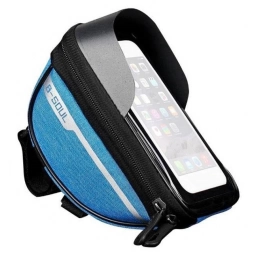 Soporte Con Bolso Para Bicicleta y Moto