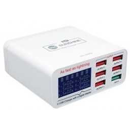 Cargador Inteligente Multipuerto SUNSHINE SS-304Q