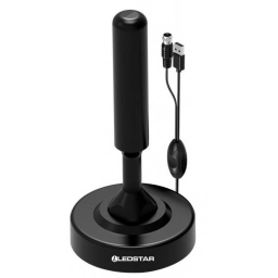 Antena Digital TV Interior Magnetica Ledstar con Booster