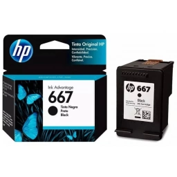 Cartucho Original Hp 667 Negro
