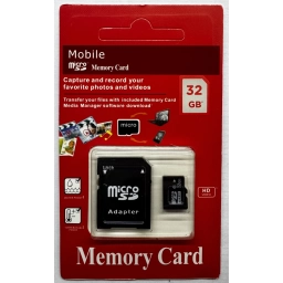 Memoria Micro SD C/Adaptador clase 10 de 32 GB