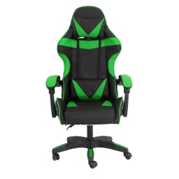 Silla Gamer Negro Con Verde