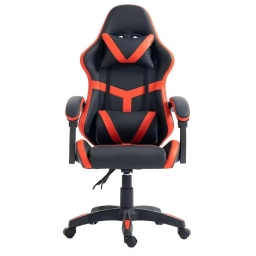 Silla Gamer Negro Con Rojo