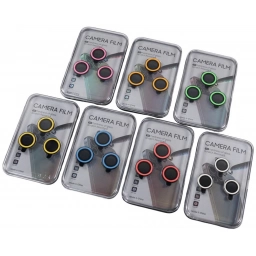 Protector de Lente de C�mara Verde 3D 9H iPhone 15  15 Plus