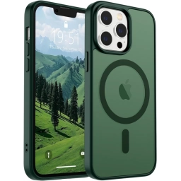 Funda Protectora para iPhone 11 Pro Color Verde Mate (con MagSafe)