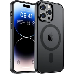 Funda Protectora para iPhone 14 Pro Negro Mate (con MagSafe)