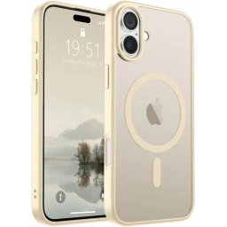 Funda Protectora para iPhone 16 Plus Blanco Mate (con MagSafe)
