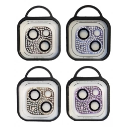 Protector de Lente de C�mara Completo Violeta para iPhone 11  12 Mini